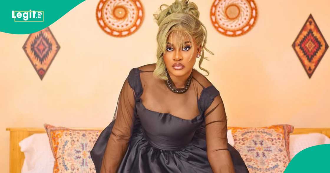 Phyna angrily reacts after Dangote Group issued a statement over her sister's accident involving the company's truck in Edo state.