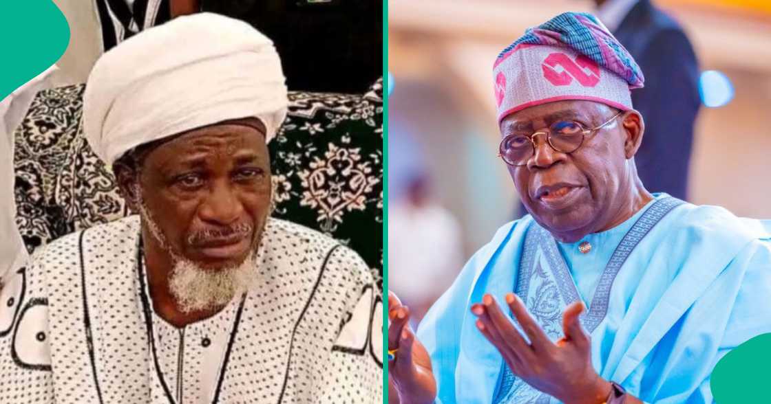 Sheikh Daware da Bola Tinubu. Sheikh Daware da Bola Tinubu.