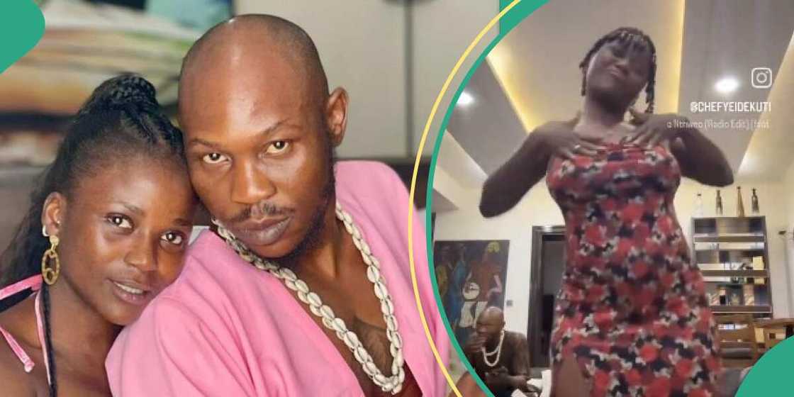 Seun Kuti's wife shares dance video