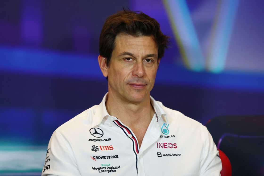 Toto Wolff in Abu Dhabi, United Arab Emirates.