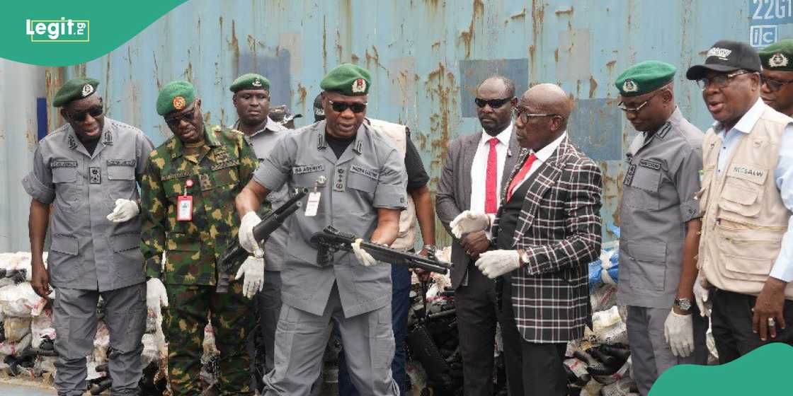 Nigeria Customs Service takes action on seized arms