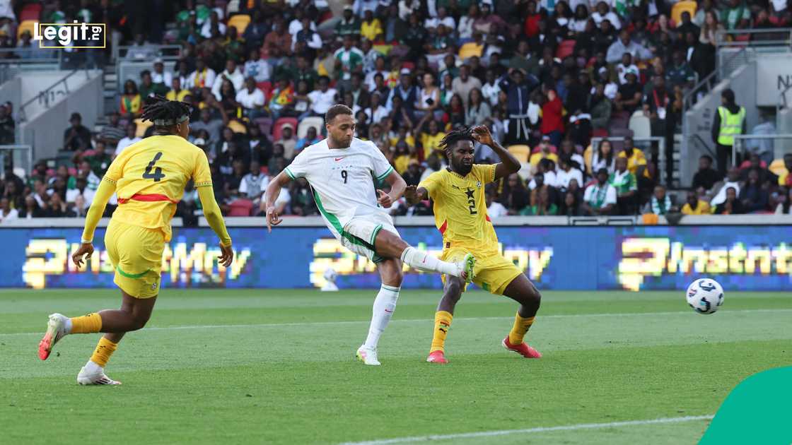 Cyriel Dessers, Nigeria, Unity Cup, Super Eagles, Ghana. Cyriel Dessers, Nigeria, Unity Cup, Super Eagles, Ghana.