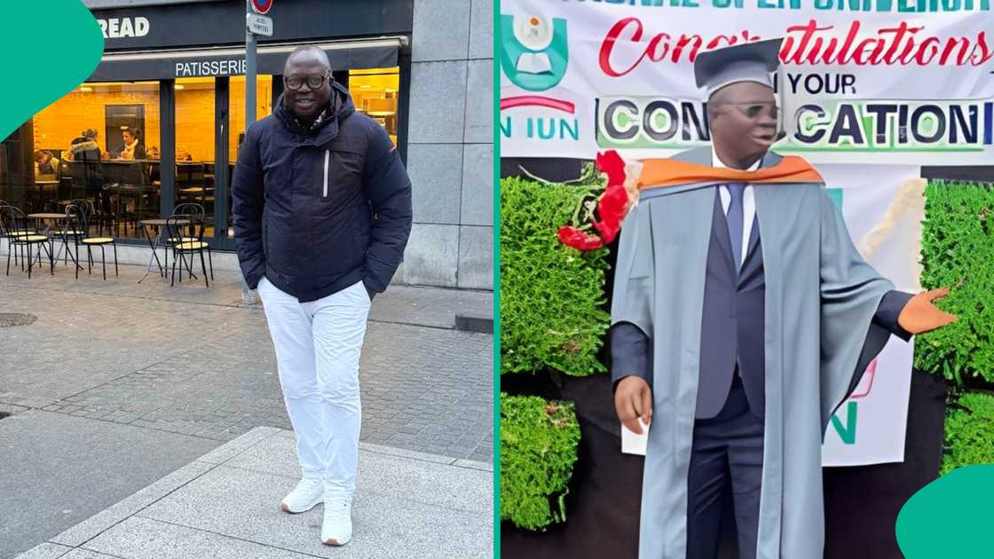 Mr Latin shares picture and videos from his convocation ceremony, fans react Mr Latin shares picture and videos from his convocation ceremony, fans react