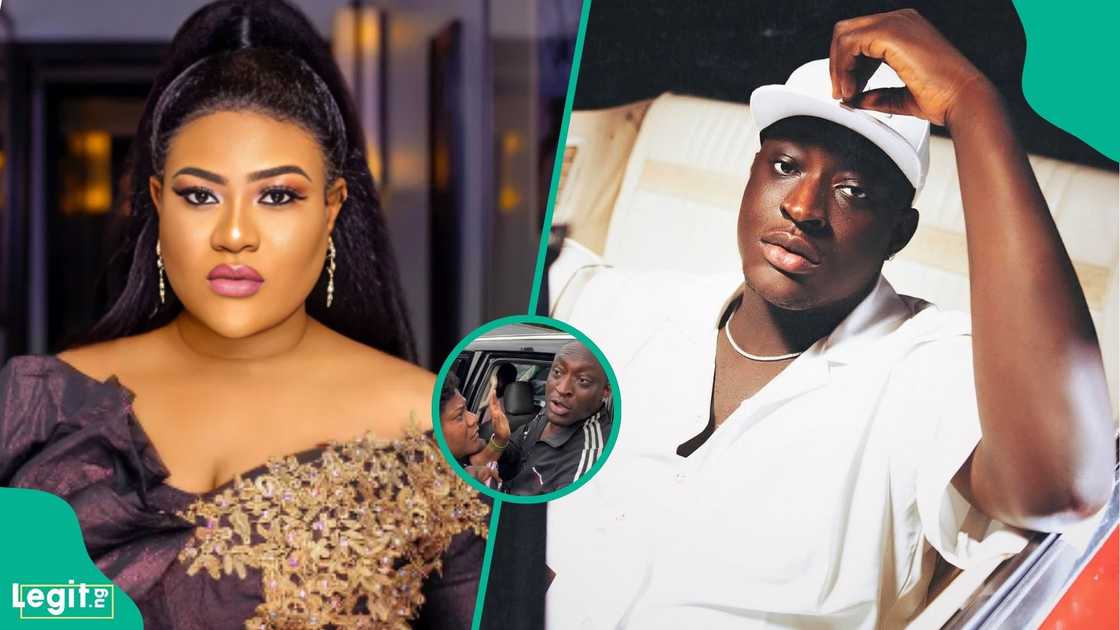 Nkechi Blessing confronts Carter Efe and his new girlfriend during a heated Lagos encounter