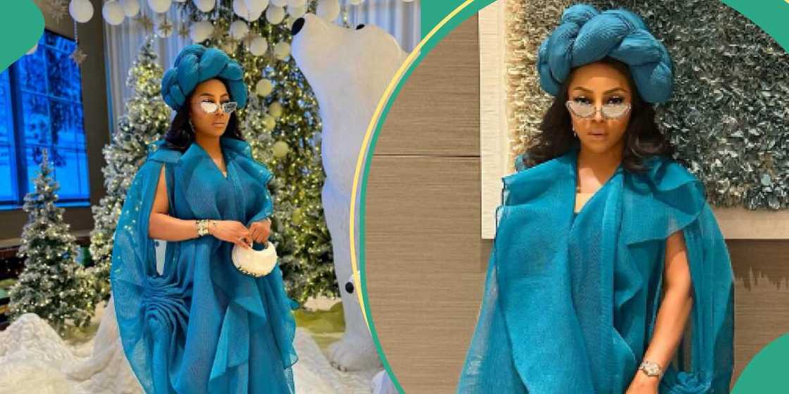 COP28: Toke Makinwa looks for Arab prince in Dubai.