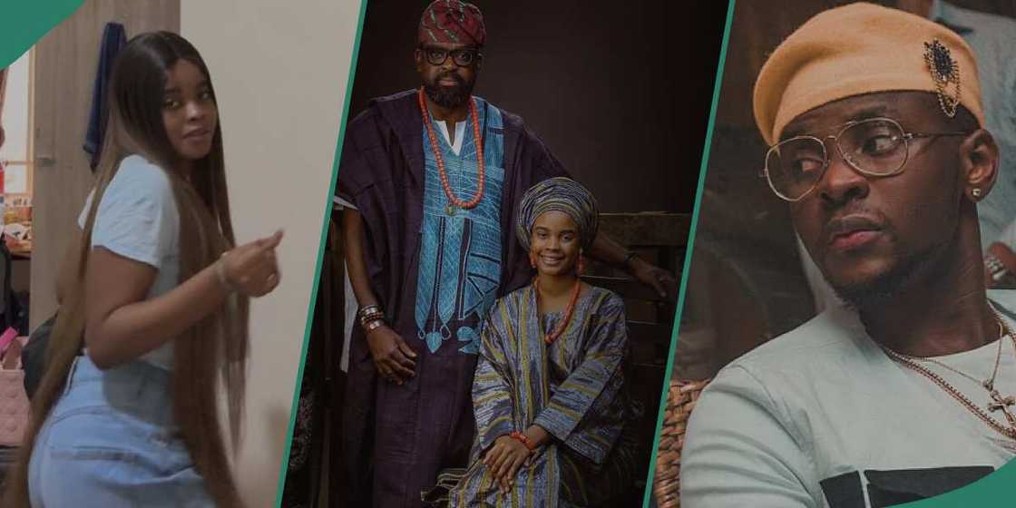 Kunle Afolayan's daughter in video Kunle Afolayan's daughter in video