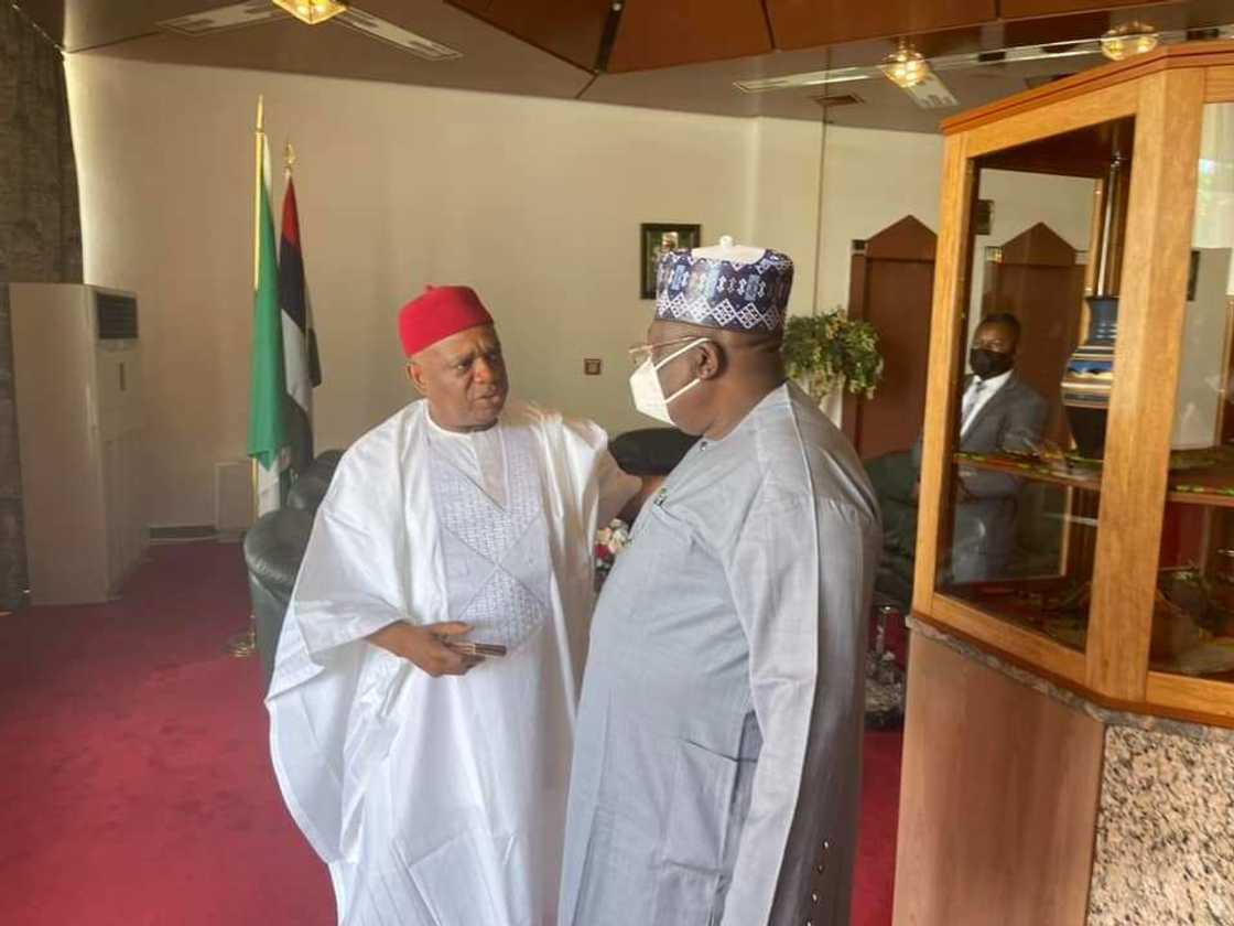 Ahmad Lawan, Presidential Campaign, Senator Kalu, 2023 Elections