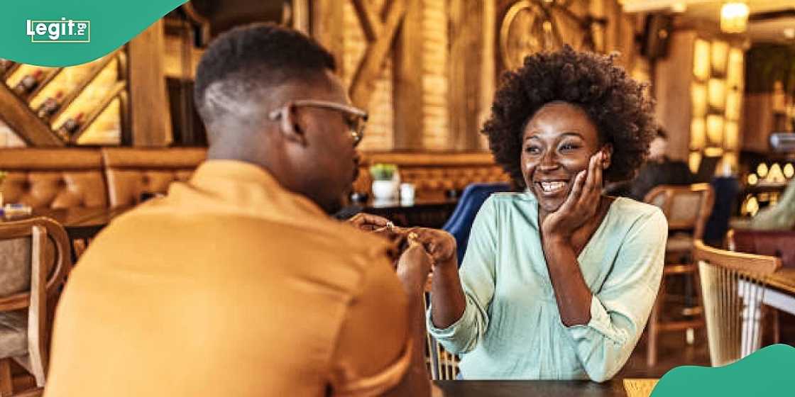 Lady shares premonition she had about engagement