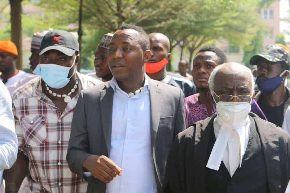 Nigerian police arrest Omoyele Sowore over crossover protest in Abuja Nigerian police arrest Omoyele Sowore over crossover protest in Abuja