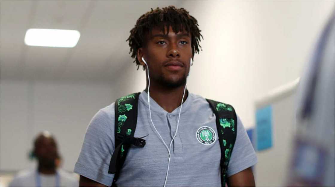 CAF Releases Statement After Test Results Show Super Eagles Star Alex Iwobi is Negative to Covid-19