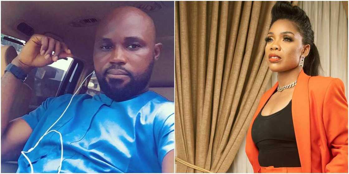 Nigerian man and Kaffy Nigerian man and Kaffy