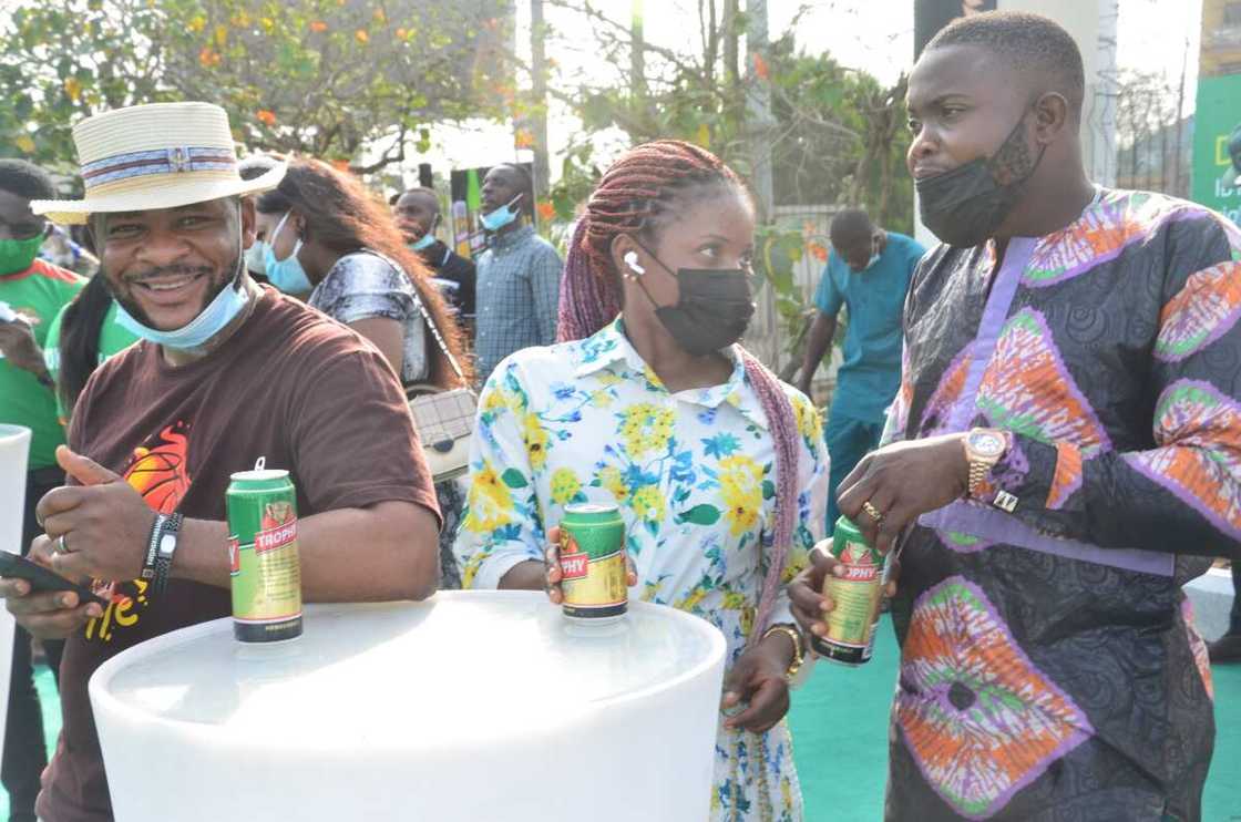 Trophy Celebrates Leading Beer Brand Position with Unveiling of Tallest Beer Bottle Trophy Celebrates Leading Beer Brand Position with Unveiling of Tallest Beer Bottle