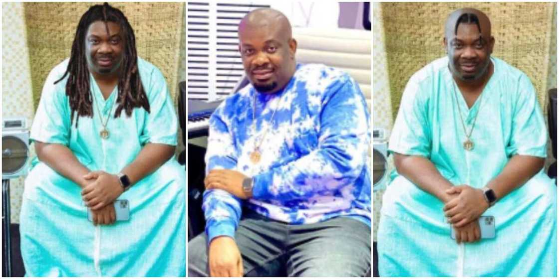 Don Jazzy confused over new hairstyle to rock, begs Nigerians to choose for him