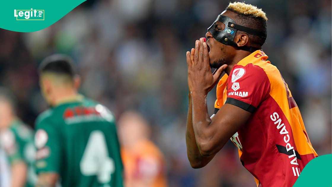 Victor Osimhen, Galatasaray, Konyaspor, Medas Konya Buyuksehir Stadium, Konya, Turkiye, Ziraat Turkish Cup. Victor Osimhen, Galatasaray, Konyaspor, Medas Konya Buyuksehir Stadium, Konya, Turkiye, Ziraat Turkish Cup.