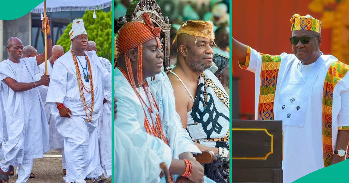 Ooni of Ife in Ghana Ooni of Ife in Ghana