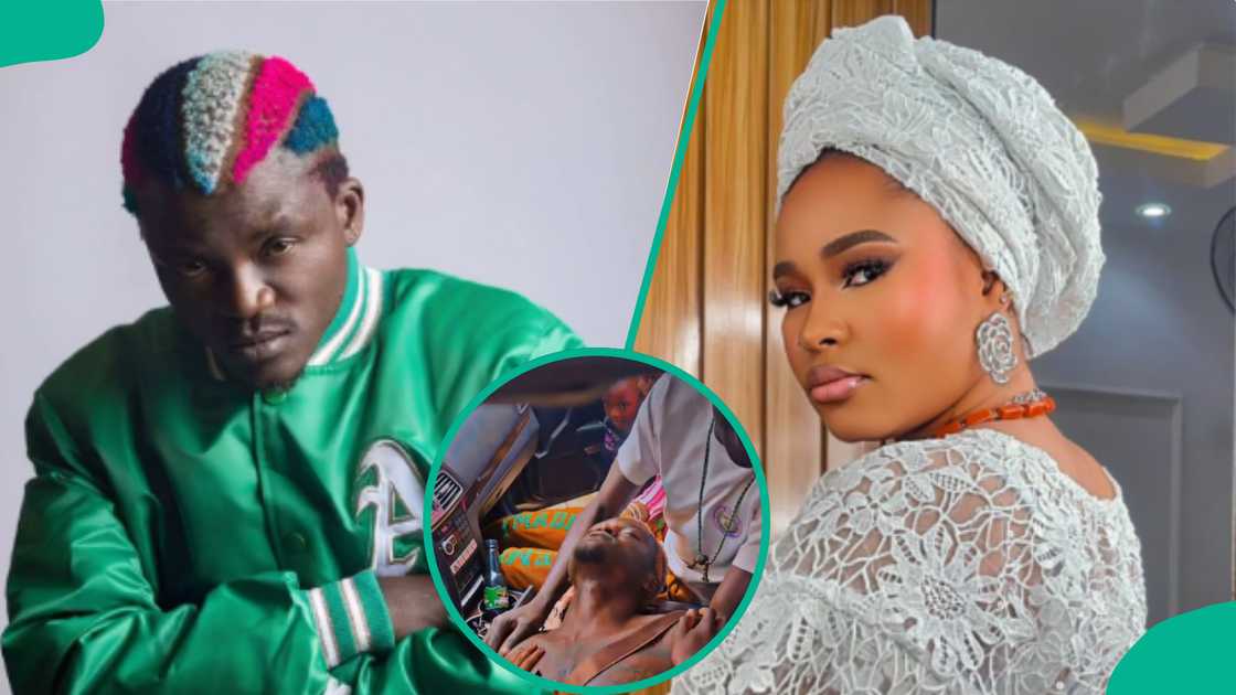 Portable posts fainting video to taunt Queen Dami. Portable posts fainting video to taunt Queen Dami.