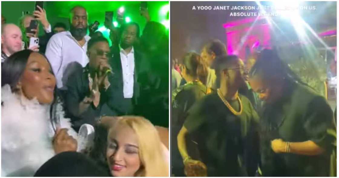Wizkid with Janet Jackson in Qatar. Wizkid with Janet Jackson in Qatar.