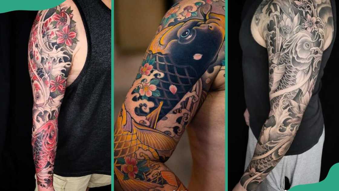 Koi fish tattoos Koi fish tattoos