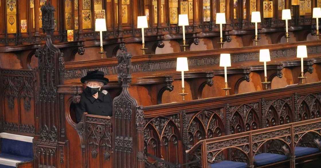 Heartbreaking Picture of Queen Elizabeth Sitting Alone While Mourning Prince Philip Goes Viral