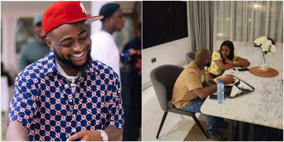 Chioma and Davido Chioma and Davido