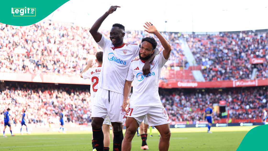 Akor Adams, Chidera Ejuke, Sevilla, Super Eagles, Nigeria.