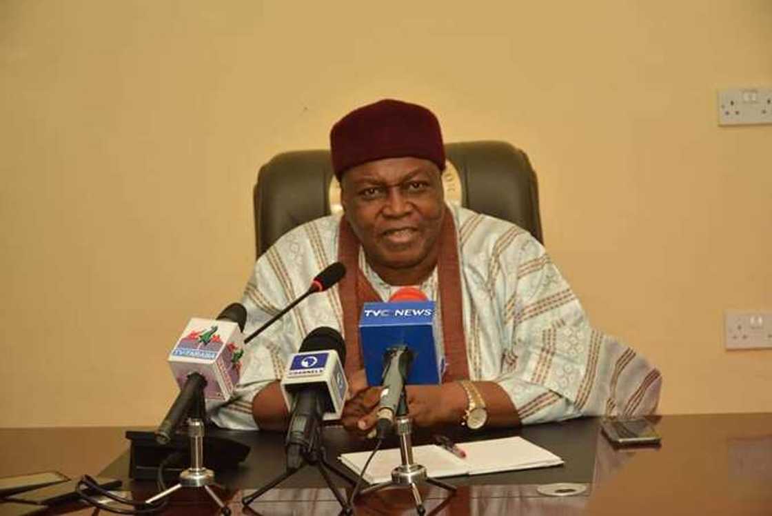 Governor Ishaku finally returns to Taraba after over 80 days of public disappearance Governor Ishaku finally returns to Taraba after over 80 days of public disappearance