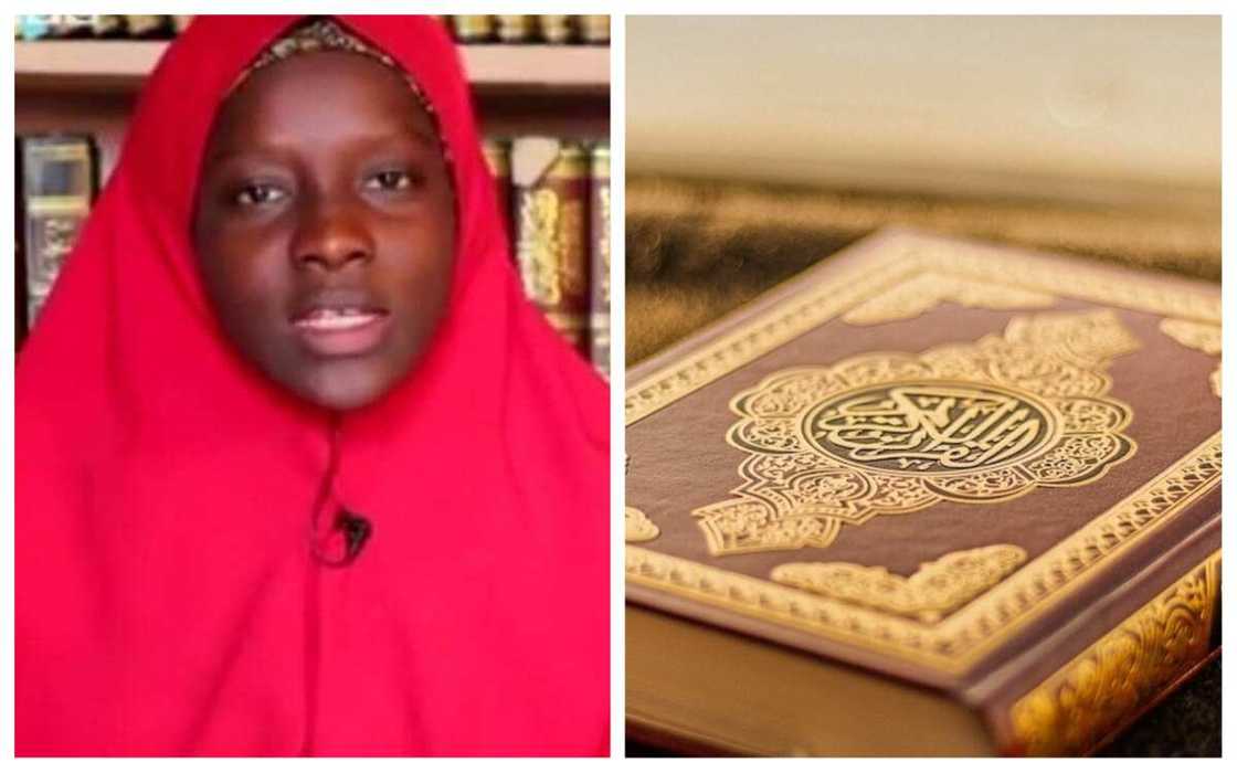 Sadu da Sumayyah matashiyar da ta rubuta Al-Qur’ani mai girma cikin watanni uku Sadu da Sumayyah matashiyar da ta rubuta Al-Qur’ani mai girma cikin watanni uku