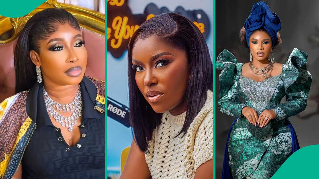 Actress Lizzy Anjorin reacts Biola Adebayo's apology to Iyabo Ojo. Actress Lizzy Anjorin reacts Biola Adebayo's apology to Iyabo Ojo.
