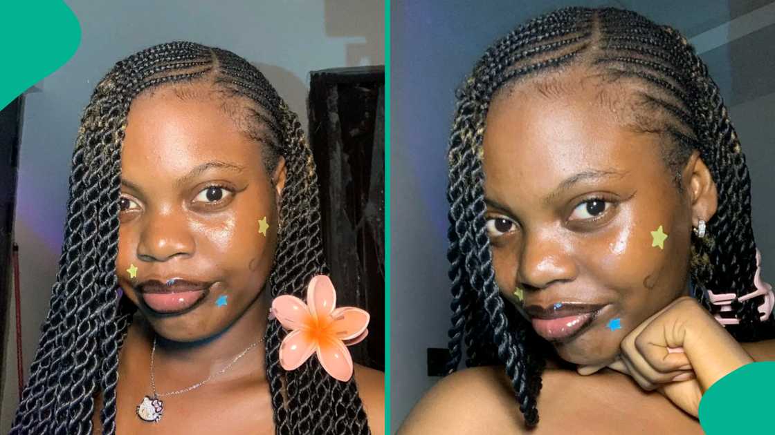 Video shows 2026 JAMB candidate changing her hairstyle ahead of exam day.