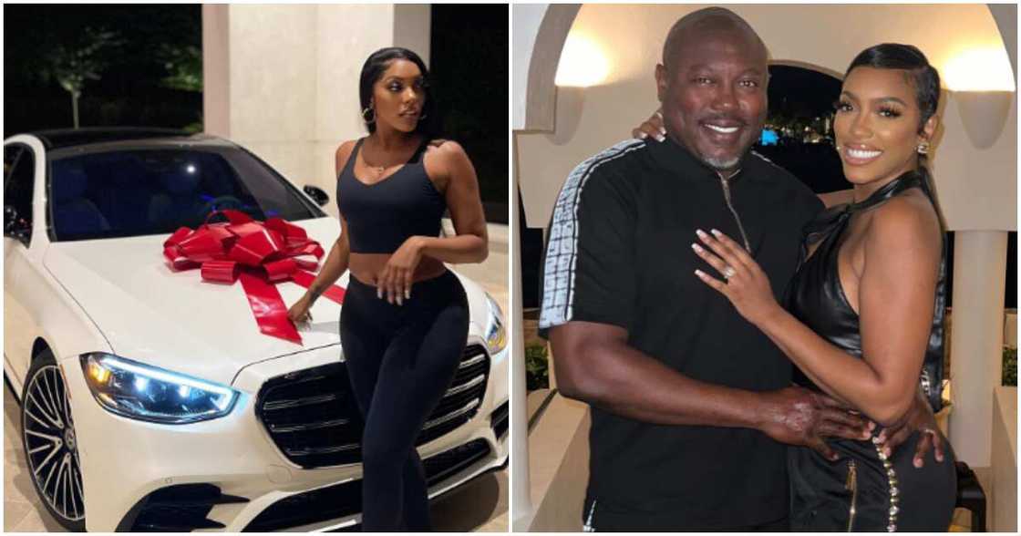 Porsha Williams gets new Benz for Mother's Day Porsha Williams gets new Benz for Mother's Day