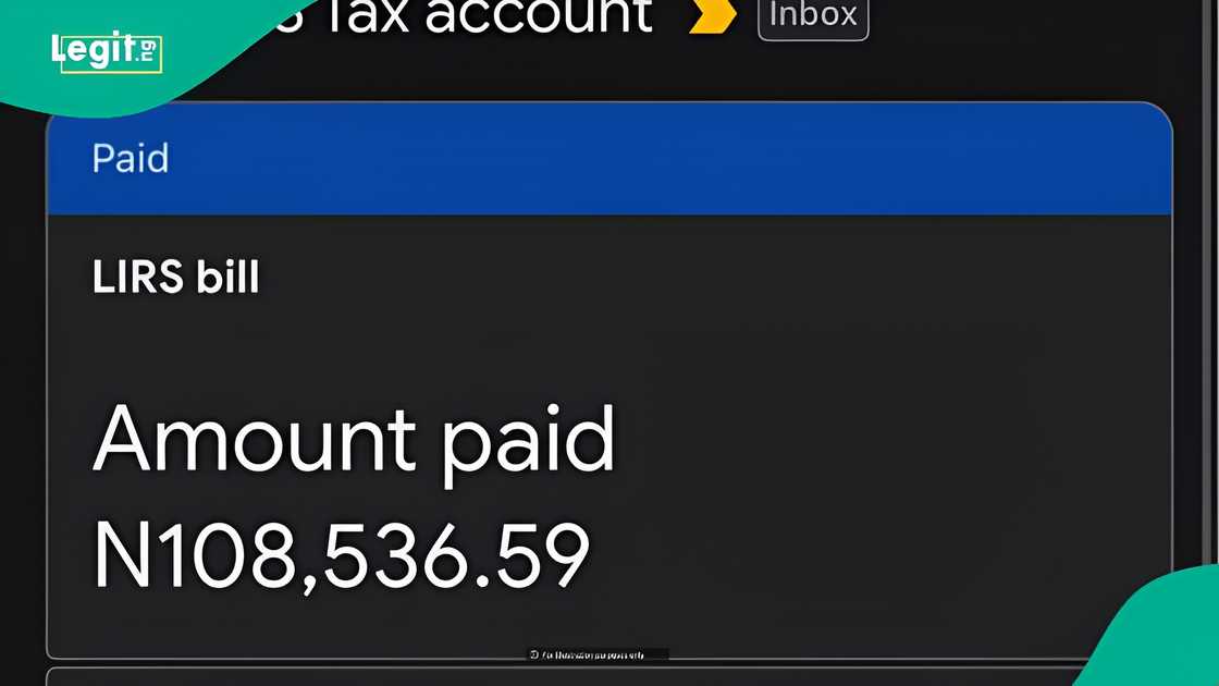 Man cries out after huge tax paid in March 2026 to Lagos State government