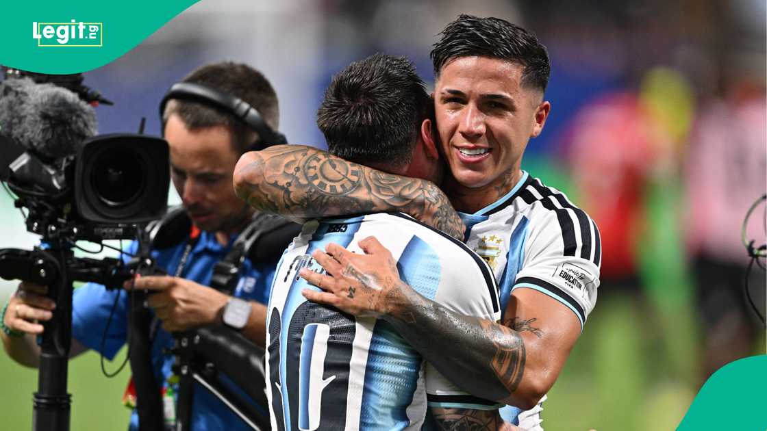 Enzo Fernandez, Lionel Messi, Argentina, Egypt, 2026 FIFA World Cup, USA. Enzo Fernandez, Lionel Messi, Argentina, Egypt, 2026 FIFA World Cup, USA.