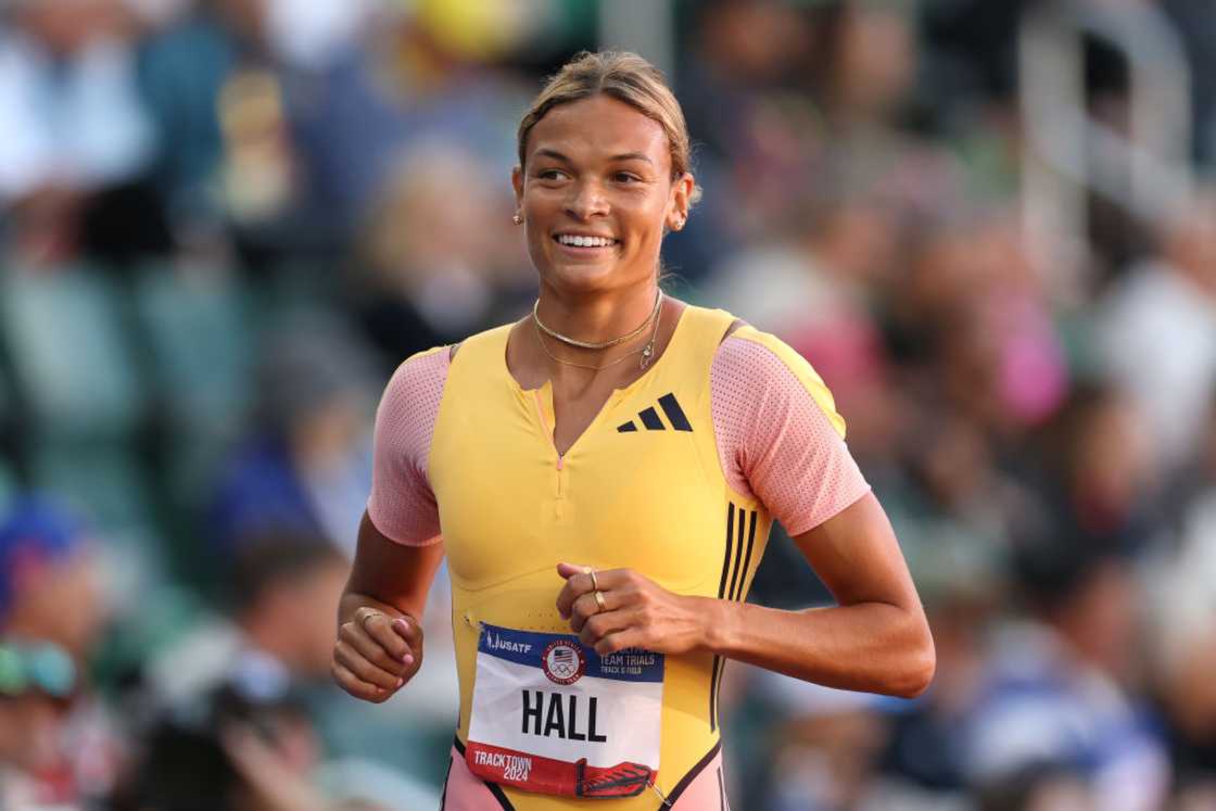 Anna Hall at Hayward Field in Eugene, Oregon