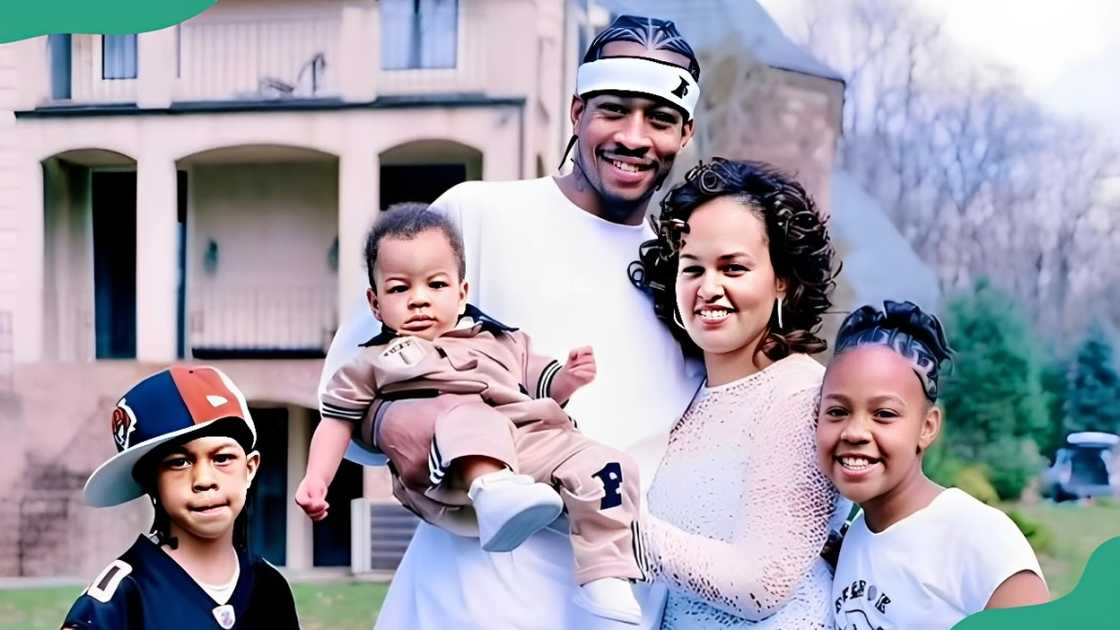 Allen Iverson's family Allen Iverson's family