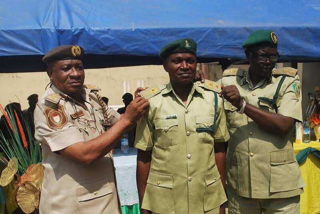 What are the Nigerian Prisons Service ranks