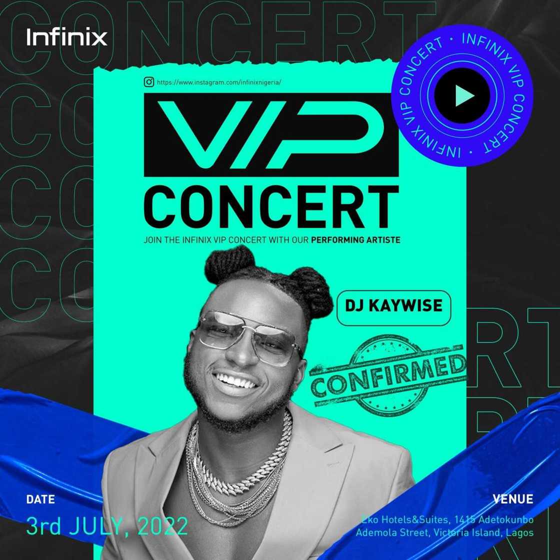 Infinix VIP Concert: Take the Lead with Davido Infinix VIP Concert: Take the Lead with Davido