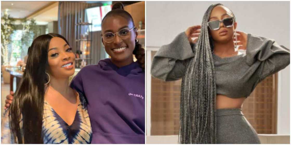 Hours After an Epiphany, Toke Makinwa Meets US Actress Issa Rae, Says She Knows They’ll Work Together Soon Hours After an Epiphany, Toke Makinwa Meets US Actress Issa Rae, Says She Knows They’ll Work Together Soon