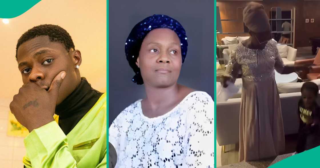 Late Mohbad's son, Liam dances with his grand mother Late Mohbad's son, Liam dances with his grand mother