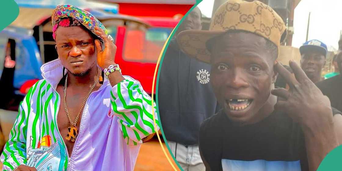 Portable and his crew spotted at Computer Village. Portable and his crew spotted at Computer Village.