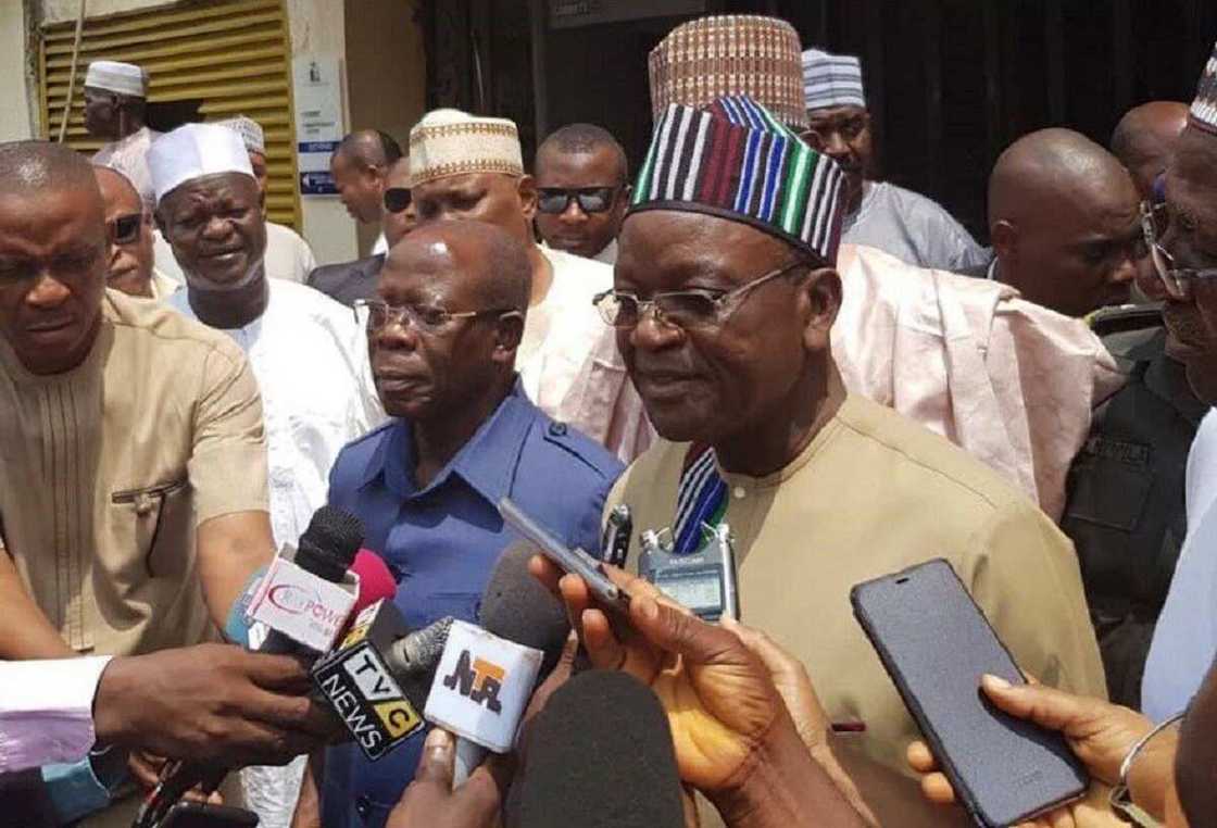 Tsabar sharri na hada, na mannawa Ortom a 2018, Oshiomhole ya janye zarginsa