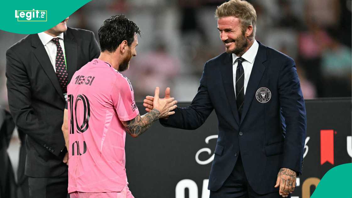 Lionel Messi, David Beckham, Inter Miami, Campeones Cup, USA.