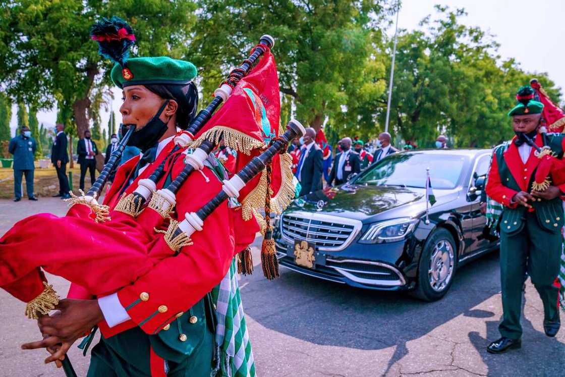 Cikin Hotuna: Shugabannin Najeriya sun halarci taron ranar tunawa da sojojin Najeriya Cikin Hotuna: Shugabannin Najeriya sun halarci taron ranar tunawa da sojojin Najeriya