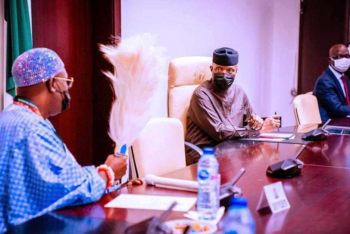 Osinbajo says FG will soon end insecurity in Nigeria Osinbajo says FG will soon end insecurity in Nigeria