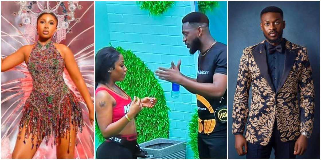 BBNaija All Stars Mercy Eke, BBNaija All Stars Mercy Eke fight with Adekunle, BBNaija All Stars Adekunle