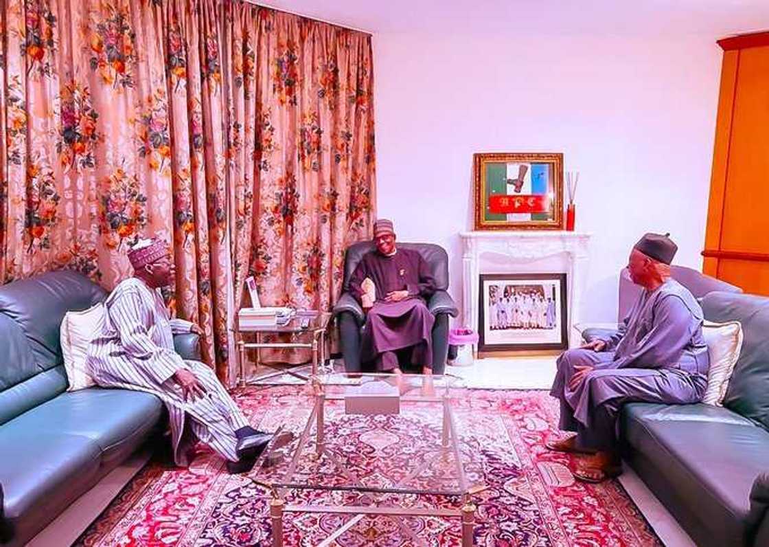 Buhari, Tinubu, Adamu