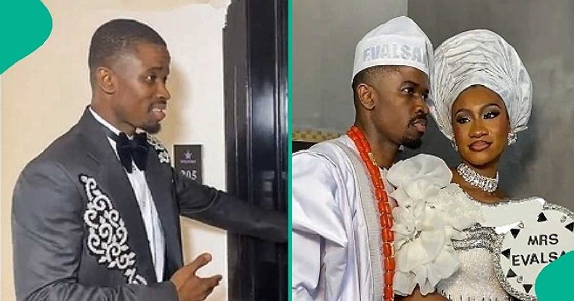 Nigerian couple sheds tears on wedding day Nigerian couple sheds tears on wedding day