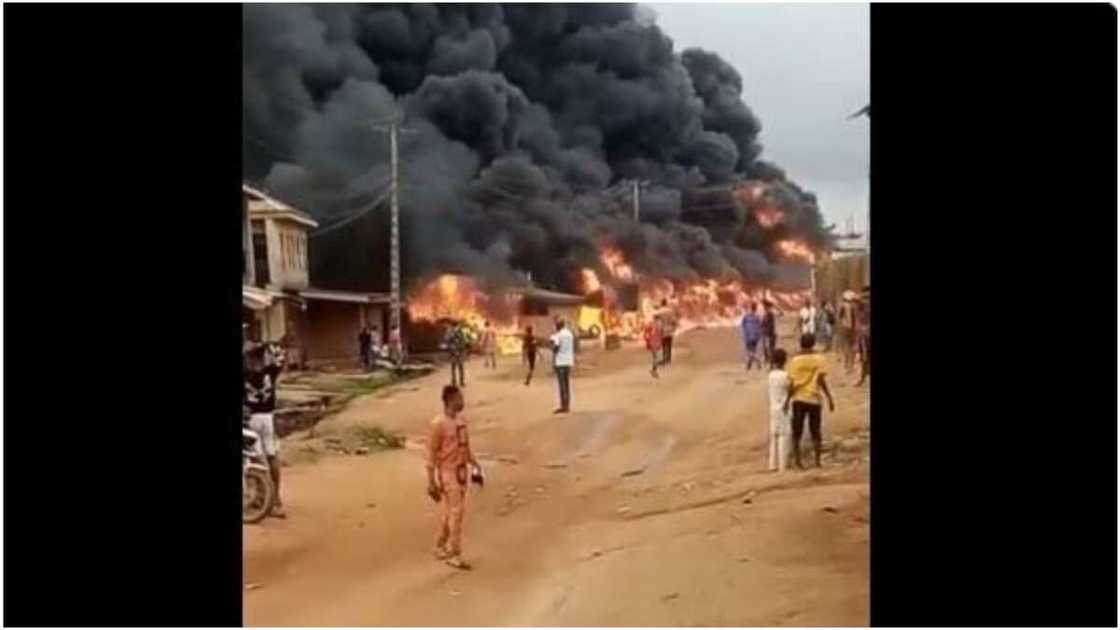 Fuel-laden tanker/explosion/fire/Ogun state Fuel-laden tanker/explosion/fire/Ogun state