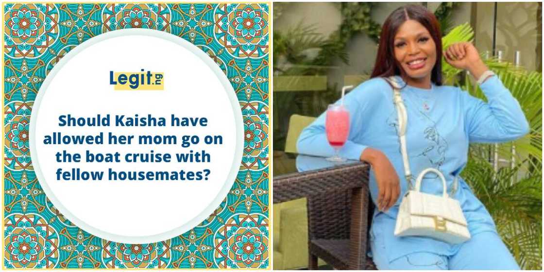 Legit readers scold Kaisha for dragging her mum to BBNaija mess Legit readers scold Kaisha for dragging her mum to BBNaija mess