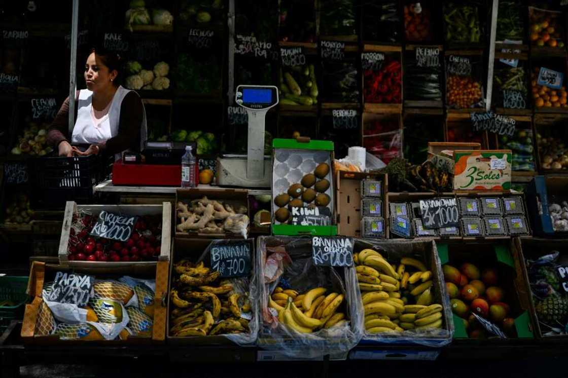 Prices of fruits and vegetables have also soared Prices of fruits and vegetables have also soared