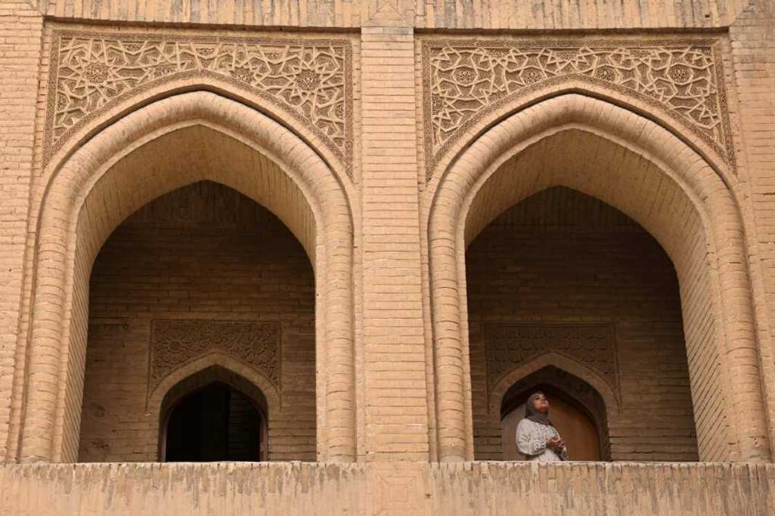Baghdad's Abbasid Palace, one of the few remaining buildings from the Abbasid caliphate era Baghdad's Abbasid Palace, one of the few remaining buildings from the Abbasid caliphate era